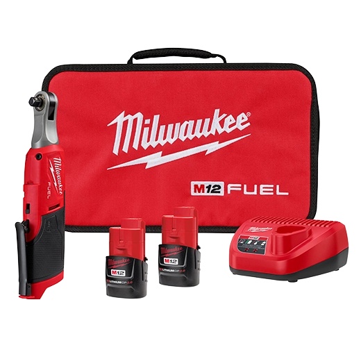 Picture of Milwaukee Electric Tool 2567-22 Power Ratchet 3/8 High Speed Ratchet M12 Kit